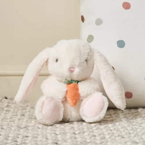 모던하우스 미니포근 당근토끼 인형, 아이보리, 1개, 18cm