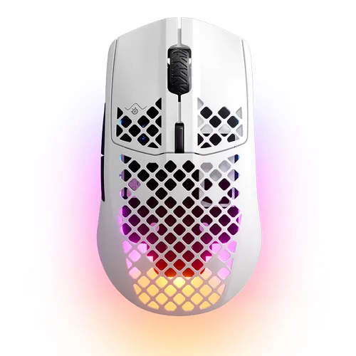 스틸시리즈 초경량 무선 게이밍 마우스 AEROX 3 WIRELESS SNOW, M-00019, 혼합색상