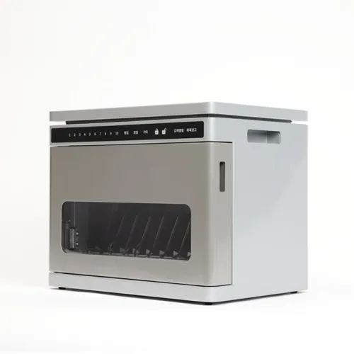 텔레자인 휴대폰 보관함 TSC-B100WSF, 1개, 실버