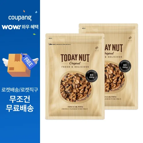 투데이넛 호두, 250g, 2개