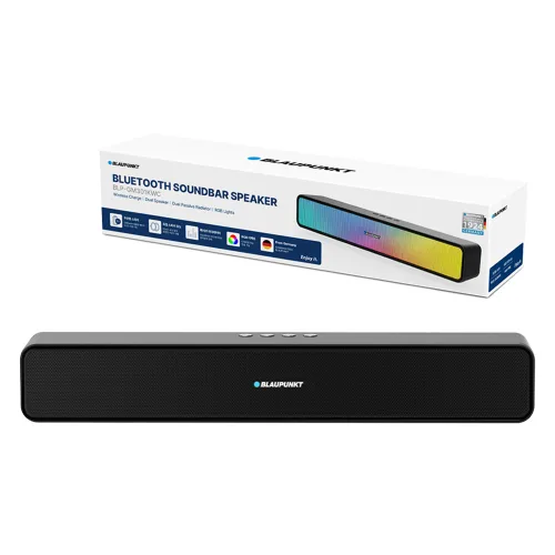 블라우풍트 블루투스 사운드바 스피커, BLP-GM301KWC, 블랙
