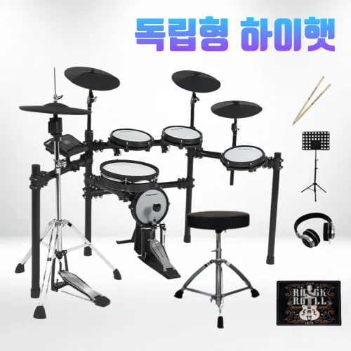 소연악기 올메쉬세트 전자드럼 신형 독립하이햇 풀세트 입문용 전문용, 1개