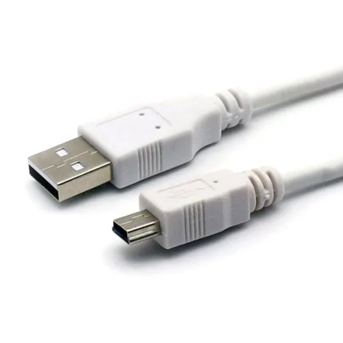 엠앤씨 USB 하이패스 미니 5핀 디지털카메라 케이블 외장하드 톡톡펜 명꼬펜 충전 연결선 화이트 1개입/2개입/5개입/10개입, 15cm, 2개