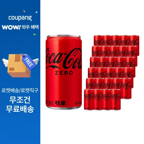 코카콜라 제로, 190ml, 30개