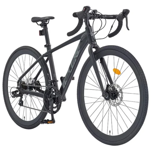 스마트 700C 밀로드 2026년 알루미늄 로드자전거 듀얼레버, 1개, 180cm, 블랙 440 미조립