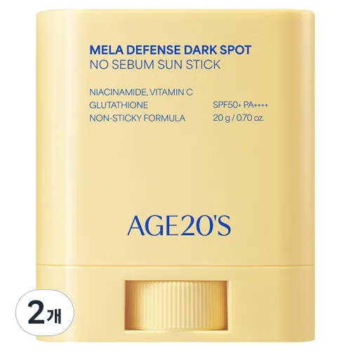 에이지투웨니스 멜라 디펜스 기미 노세범 선스틱 SPF50+ PA++++