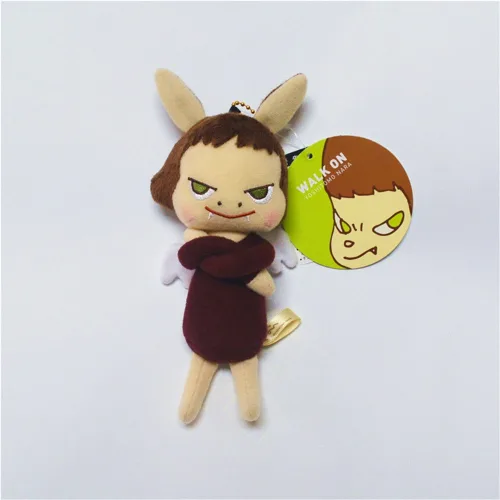 14세이상 쿠사마 야요이 요시모토 나라 15CM 펜던트 키체인 봉제 인형