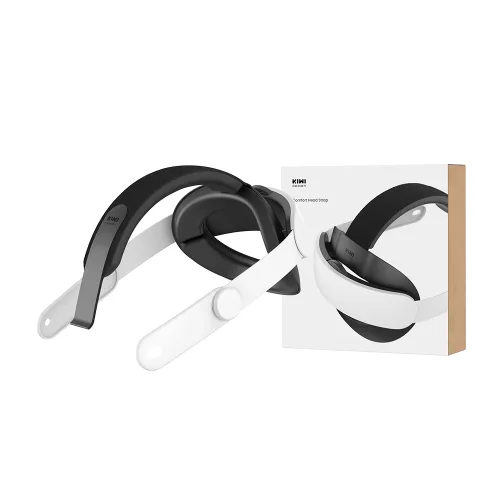 KIWI design 메타 퀘스트 3/3S 호환 K4 컴포트 헤드스트랩 배터리 미포함 키위디자인, 1개, QS02