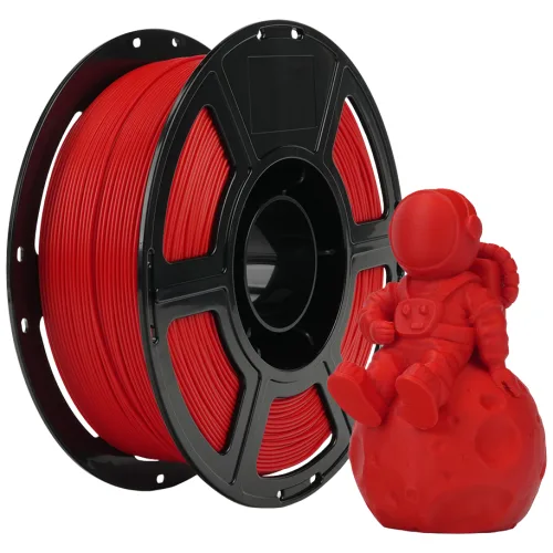 Flashforge 3D 프린터 필라멘트 1.75mm 1kg, 레드 Red, Matte PLA