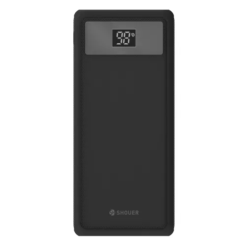 샤우어 고속 보조배터리 60000mAh 145W, SH-T6016, 블랙