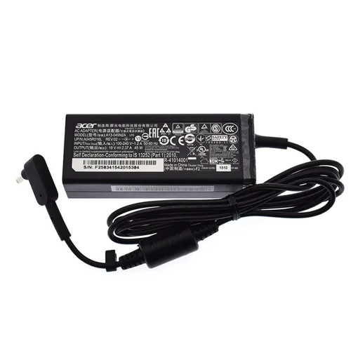 ACER 정품 어댑터 충전기 A13-045N2A 19V 2.37A 45W 3.0mm ADP-45FE F Aspire V3-372 충전기, 1개, acer 45W 3.0mm
