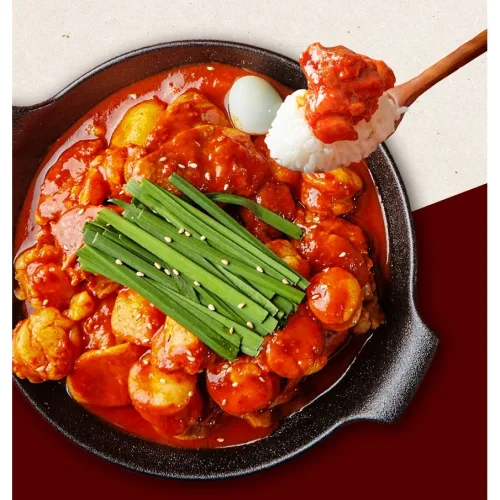 [캠핑밀키트 집들이음식] 천하일품 곱창전골 곱도리탕 밀키트 술안주 야식, 1개