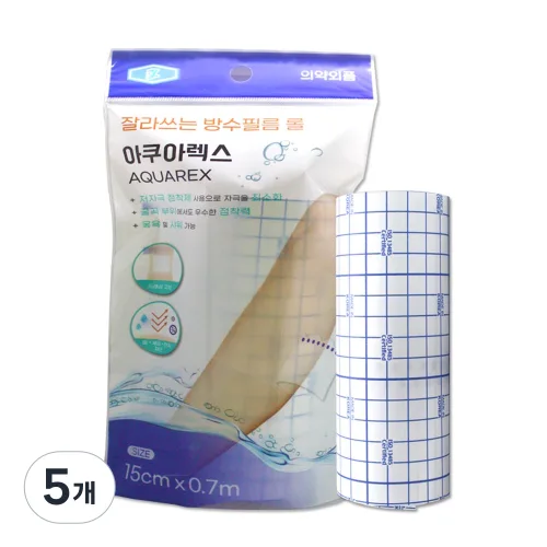 DZ잘라쓰는 방수필름 롤 아쿠아렉스, 5개