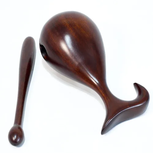 3.5치 수제 옻칠 목어탁 (약 10.5cm) 물고기 목탁 염불 명상 수행용 기도용 예불용, 1개, -