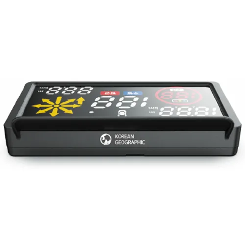 [AC-Mall] 헤드업 디스플레이 HUD-i /카카오내비 API/음성인식 내비게이션/USB 연결/코리안지오그래픽 국내생산, 1개, 전 차종
