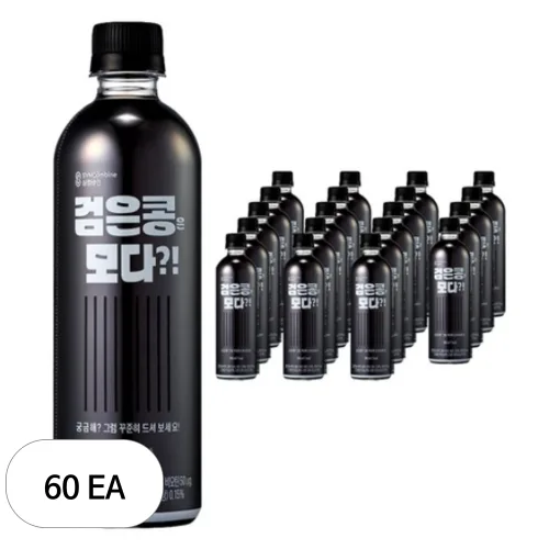 싱컴바인 검은콩은 모다, 500ml, 60개