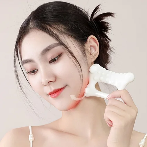 풀리다 경락 괄사 림프 순환 마사지기 얼굴 윤곽 붓기 두피 승모근 바디