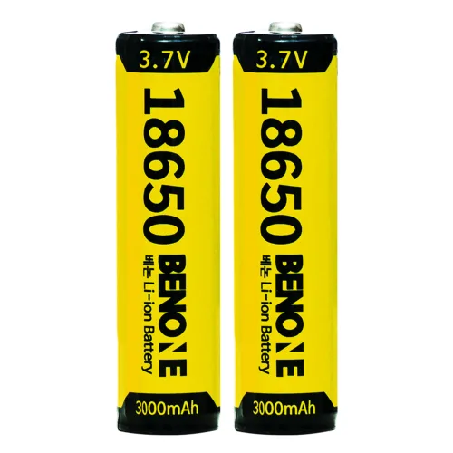 BENONE 18650 보호회로 리튬이온 배터리 충전식 건전지 3000mAh