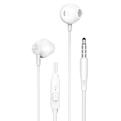 필립스 오픈형 3.5mm 고음질 스테레오 마이크 지원 시원한 착용감 주변소리 들리는 안전형 PC 호환 유선 이어폰, TAUE101, 화이트, TAUE101, 화이트