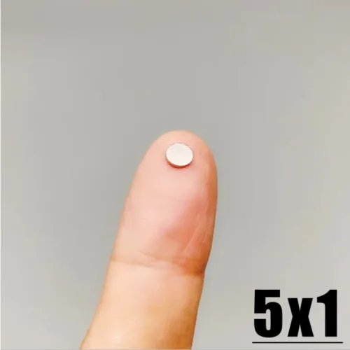 5 x 1mm (10개) 네오디움 원형자석, 1세트