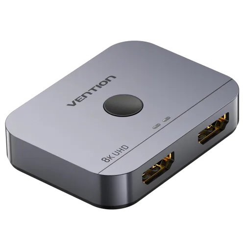 벤션 울트라 8K HDMI 2.1 양방향 선택 분배기, 그레이, 1개