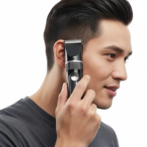 리파인 전문가용 방수 바리깡 블랙, LF0001