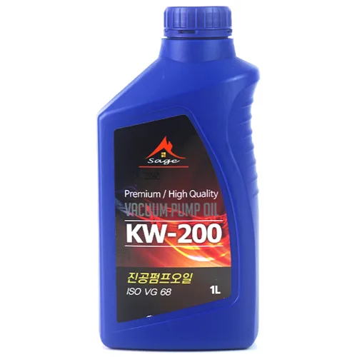 프리미엄 진공펌프 오일 KW-200 1L, 1개
