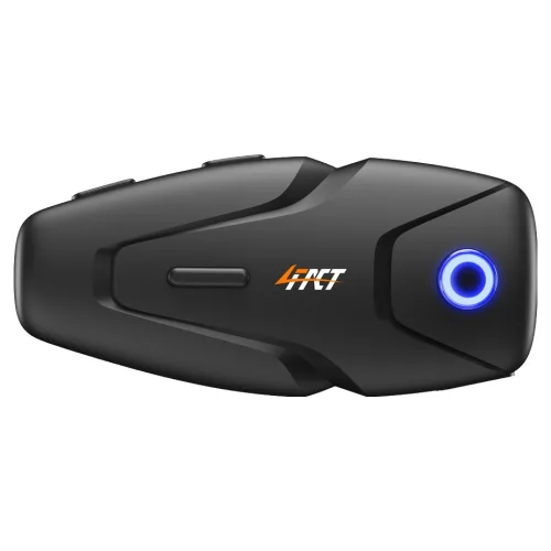 포팩트 무선 인터콤 헬멧 블루투스, 블랙, M1