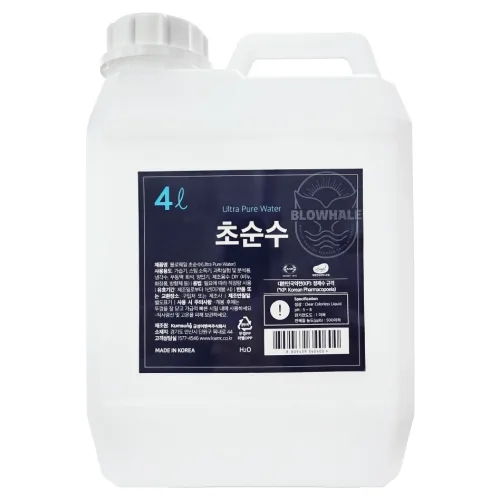 블로웨일 금성이엔씨 KSENC 초순수, 1개, 4L