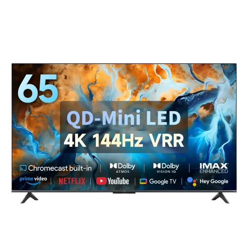 샤오미 4K UHD Mini LED TV S, 165cm(65인치), L65MA-SPLEA, 벽걸이형, 방문설치