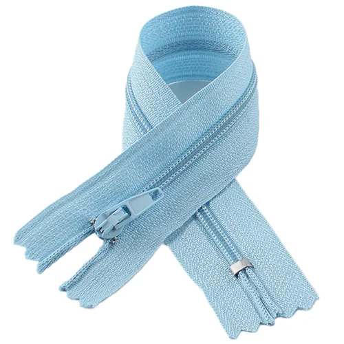 Joeunmall 바지지퍼 20cm 파우치지퍼 주머니 단면, 184캔디블루(20cm), 100개