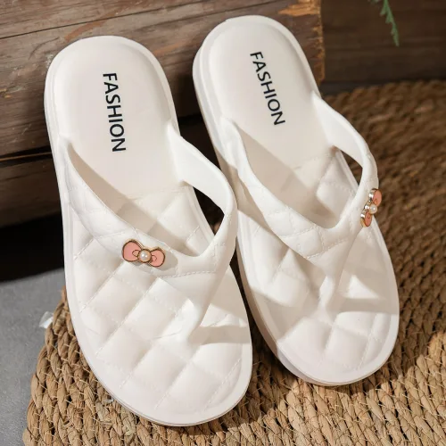 ASOFTER 여성 하운드투스 하트장식 쪼리 푹신한 두꺼운 밑창 미끄럼방지 실내외겸용 FASHION 슬라이드