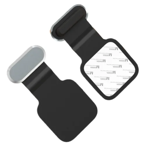 사인포스트 부착식 C타입 먼지 방지 차단 충전단자 보호캡 2.2 x 1.1 x 0.4 cm, 그레이, 2개