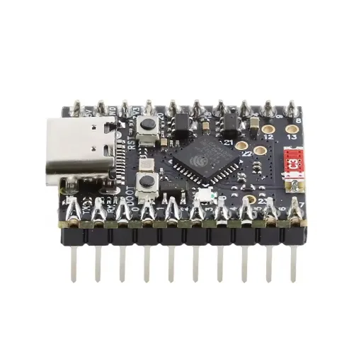 ESP32 Super Mini ESP32-C3 C6 H2 S3 초소형 개발보드, 5개, ESP32-C6(핀헤더 납땜)