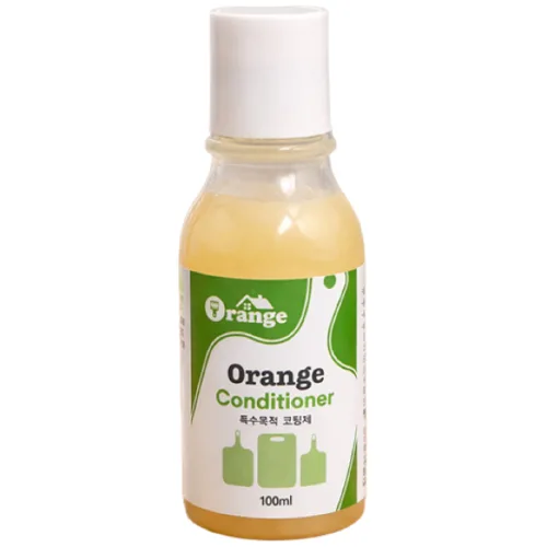 오렌지 컨디셔너 100mL 원목도마관리,도마코팅,엔드그레인,원목가구코팅제, 크림, 1개