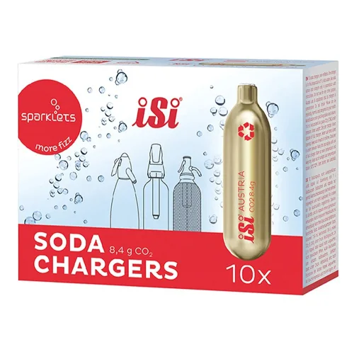 iSi 이지 소다메이커 탄산 실린더 카트리지 가스, Co2 8.4g (10개입), 단품
