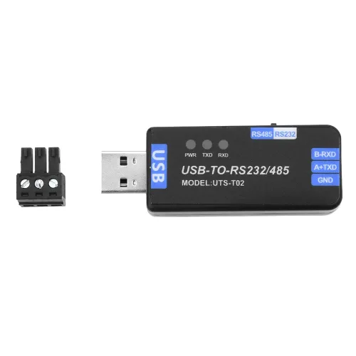 CH343G USB to RS485 / RS232 컨버터 (터미널 타입), 1개, CH343G