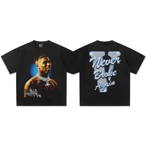 프린팅 반팔티 오버핏 외힙 래퍼 반소매 티셔츠 NBA YoungBoy