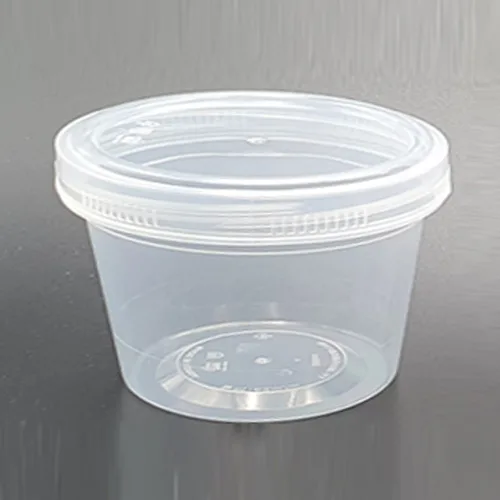 밀폐용기 스크류 반찬 다용도 용기 92파이 250ml 스크루 슬라임 통 전자레인지 PP 용기 뚜껑 세트, 1봉 30ea, 90개, 1세트