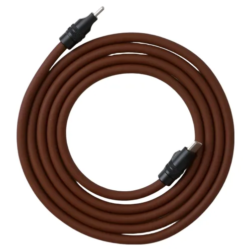 데스켓 실리콘 초고속 100W C to C 타입 충전 케이블, 모카더스크, 1개, 150cm