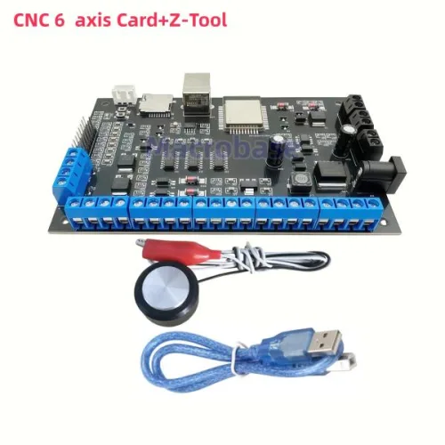 6축 GRBL 컨트롤러 브레이크 아웃 보드 제어 모션 cnc 라우터 조각 밀링 마킹 커팅 머신 DIY 부품