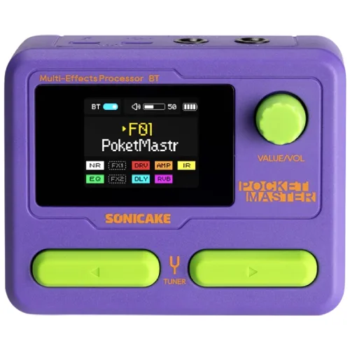 소니케이크 포켓마스터 Pocket Master QME-10 PP / 일렉기타 초소형 멀티이펙터