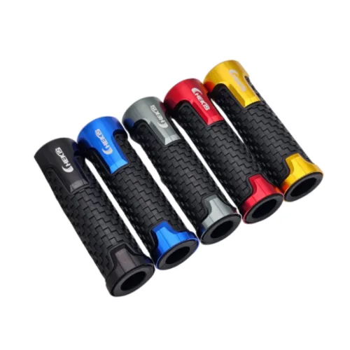 CHEKIS 핸들그립 PCX NMAX FORZA XMAX 등 범용그립 그립감우수, 골드, 1세트