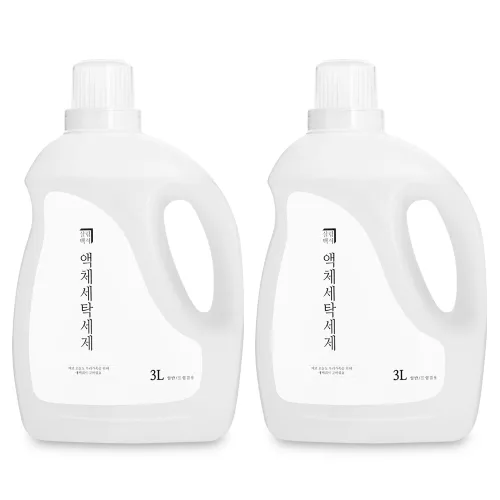 살림백서 액체세탁세제 본품, 3L, 1개입, 2개
