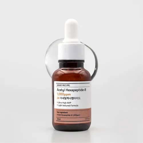 나노레시피 2X 아세틸 헥사 펩타이드 1,000ppm 원액 펩타이드 -8, 1개, 30ml