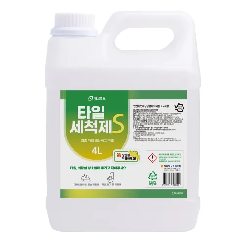 에코민트 타일세척제S 4리터, 1개, 4L