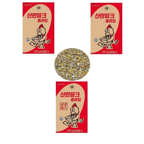알곡이 풍부한 산란피크20kgx3개 닭사료 닭모이 닭먹이 오골계 청계 산란사료