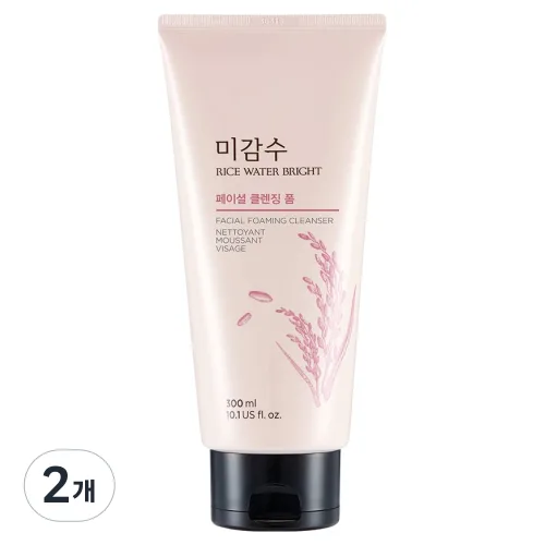 더페이스샵 미감수 브라이트 클렌징 폼, 300ml, 2개