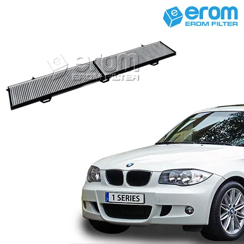이롬필터 CUK8430 프리미엄 활성탄 BMW 에어컨필터, 1개, 120d E81 E82 E87 E88 07~13년