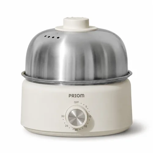 프리옴 계란찜기 올스텐 자동타이머 에그쿠커, PRO-E290 (1단)
